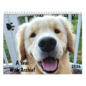 2026 Archie Calendar Kalender (Hoes)