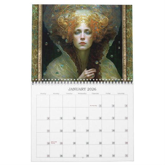 2026 Art of Dreams Fantasy Art Kalender (Jan 2026)