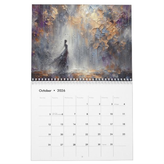 2026 Artistic Impressions Calendar (Australian) Kalender (Okt 2026)