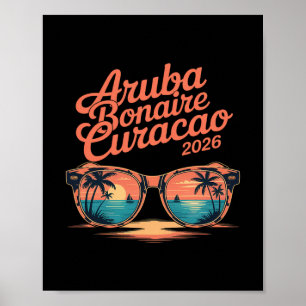 2026 Aru Bonaire Curacao Familievakantie Vrienden  Poster