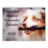 2026 Australian Shepherd Cattle Dogs Aussies Gift Kalender (Hoes)