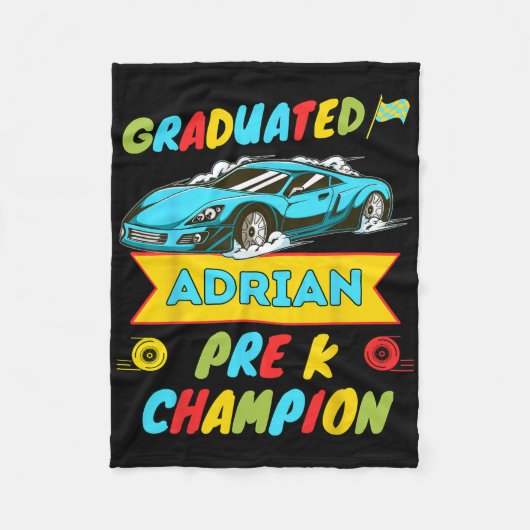 2026 Auto Adrian Gepersonaliseerde Laatste Dag Van Fleece Deken (Voorkant)