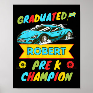 2026 Auto Robert Gepersonaliseerde Laatste Dag Van Poster