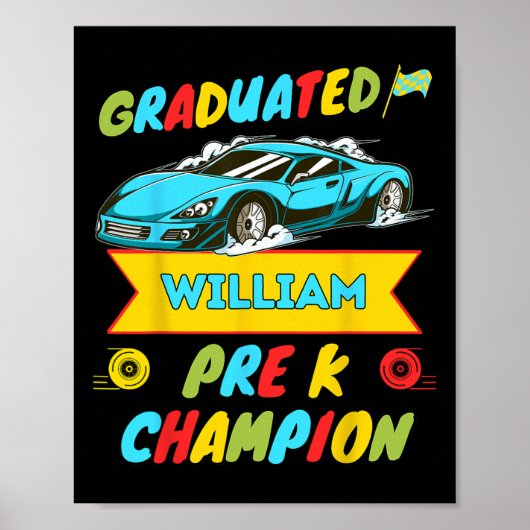 2026 Auto William Persoonlijke Laatste Dag Van Pre Poster (Voorkant)
