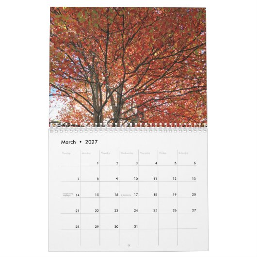 2026 Autumn Vibes All Year Long Kalender (Mar 2027)