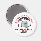 2026 AVION Travelcade Nationale Rally MAGNET (Voorkant / Achterkant)