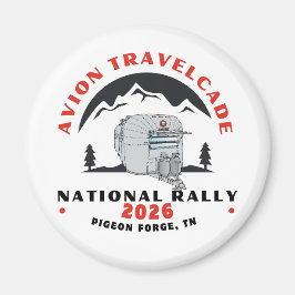 2026 AVION Travelcade Nationale Rally MAGNET