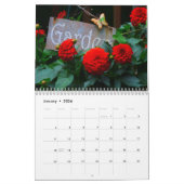 2026 Back Deck Flower Calendar Kalender (Jan 2026)