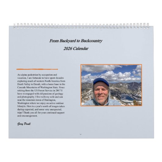 2026 Backyard to Backcountry Kalender (Hoes)