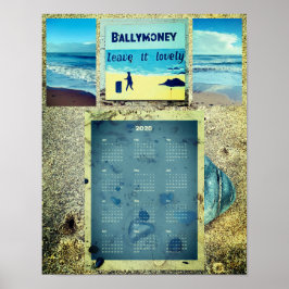 2026 Ballymoney Strand Muurkalender Poster