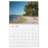 2026 Beaches Calendar Kalender (Mar 2027)