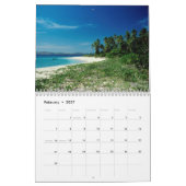 2026 Beaches Calendar Kalender (Feb 2027)