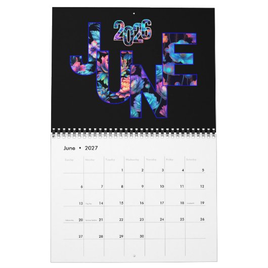 2026 Begin het jaar BRIGHT met deze elektrische gl Kalender (Jun 2027)