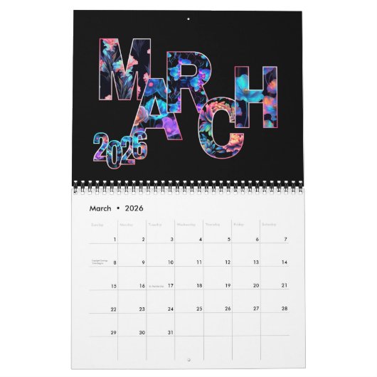2026 Begin het jaar BRIGHT met deze elektrische gl Kalender (Mar 2026)