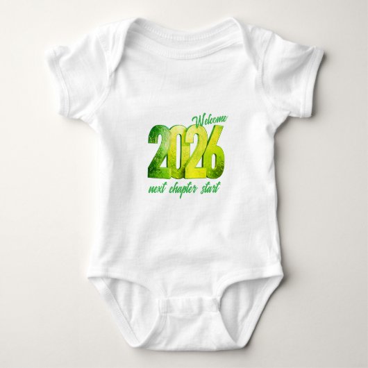 2026 BELLA+CANVAS BABY EÉNDelige TRIBLEND, 3-6M Romper (Voorkant)