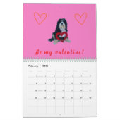 2026 Bernedoodle photo Calendar Kalender (Feb 2026)