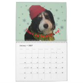 2026 Bernedoodle photo Calendar Kalender (Jan 2027)