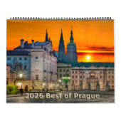 2026 Best of Prague Calendar Kalender (Hoes)