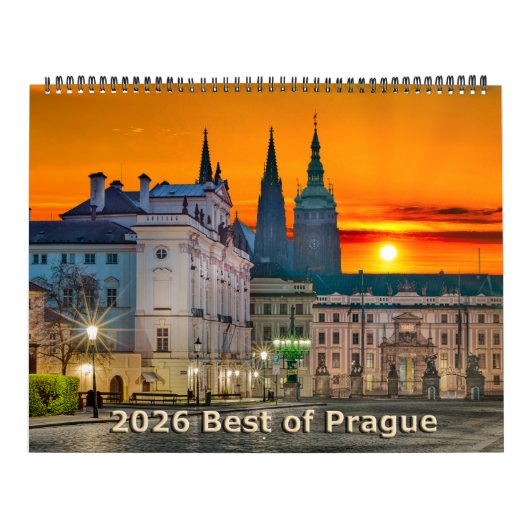 2026 Beste Praag Agenda Kalender (Hoes)