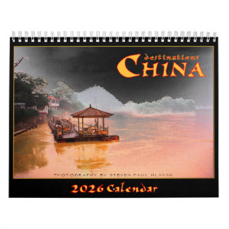 2026 Bestemming: China Muur Kalender