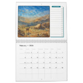 2026 Bijbel Scènes & Landschappen 12 maanden Kalender (Feb 2026)