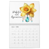 2026 Birth Flowers & Birthstones Kalender (Mar 2026)