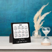 2026 Black 52 Weeks Agenda van Janz Fotoplaat (Insitu)