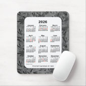 2026 Black Art Holiday Calendar van Janz Muismat (Met muis)