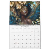 2026 Black Fantasy Art Mystieke Muzen Kalender (Jan 2027)