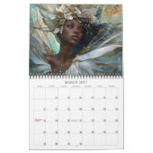 2026 Black Fantasy Art Mystieke Muzen Kalender (Mar 2027)