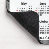 2026 Black Holiday Art Agenda van de Janz-Muismat Muismat (Hoek)