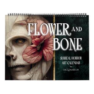 2026 Bloem en Bot Surrealistische Gotische Horror  Kalender