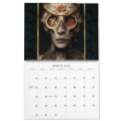 2026 Bloem en Bot Surrealistische Gotische Horror  Kalender (Mar 2026)