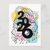 2026 Blooming After the Rain Briefkaart (Voorkant)