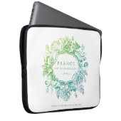 2026 blue/green laptop case (Voorkant Rechts)