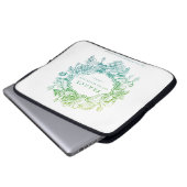 2026 blue/green laptop case (Voorkant onderkant)