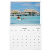 2026 Bora Bora landschapsfotografie Kalender (Jan 2026)