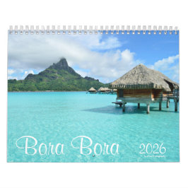 2026 Bora Bora landschapsfotografie Kalender