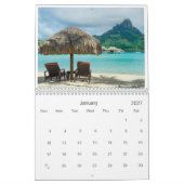 2026 Bora Bora landschapsfotografie Kalender (Jan 2027)