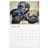 2026 Border Terrier Dog Mama Gift Border Lover  Kalender (Feb 2027)