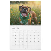 2026 Boxer Dog Wall Calendar | 12 Month Calendar Kalender (Mar 2026)