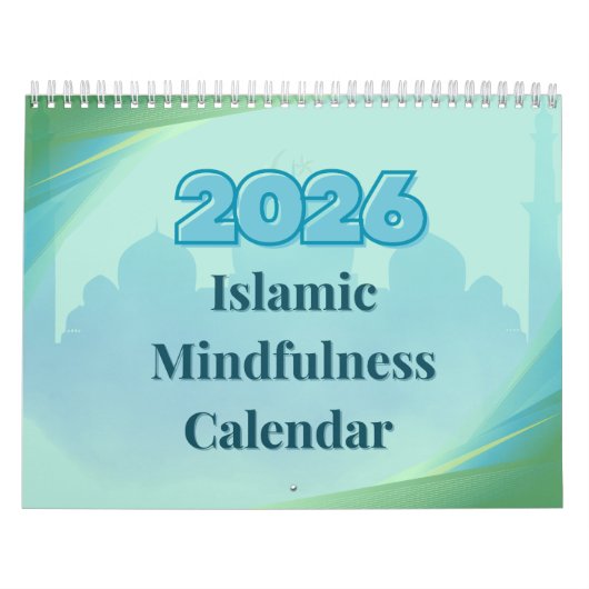 2026 Brandable Islamic Hijri Calendar – Mindfulnes Kalender (Hoes)