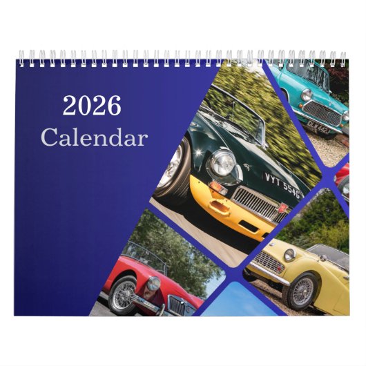 2026 British Classics Calendar Kalender (Hoes)