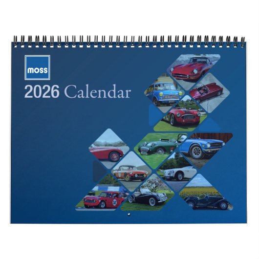 2026 British Classics Calendar Kalender (Hoes)