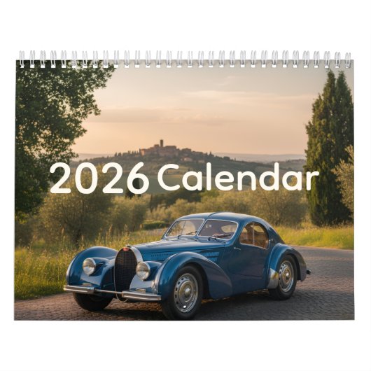 2026 British Classics  Kalender (Hoes)