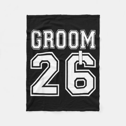 2026 Bruiloft Verloving Feest Matching Honeymoon Fleece Deken (Voorkant)