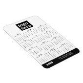 2026 Business Logo Magnet Calendar Magneet (Rechterzijde)
