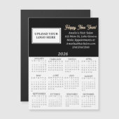 2026 Business Logo Mini Calendar (Voorkant / Achterkant)