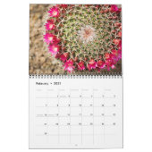 2026 Cactus & Succulent Flower (originele versie) Kalender (Feb 2021)