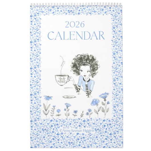 2026 Calendar 17 x 11 / Anne Keenan Higgins Kalender (Hoes)